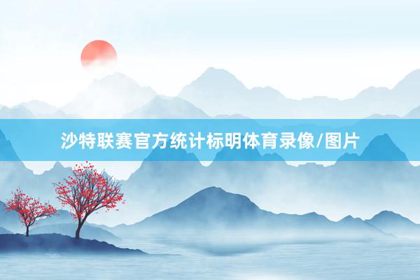沙特联赛官方统计标明体育录像/图片