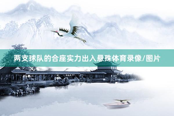 两支球队的合座实力出入悬殊体育录像/图片