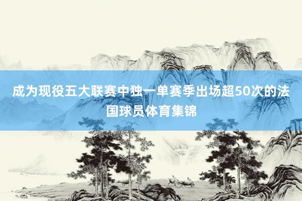 成为现役五大联赛中独一单赛季出场超50次的法国球员体育集锦