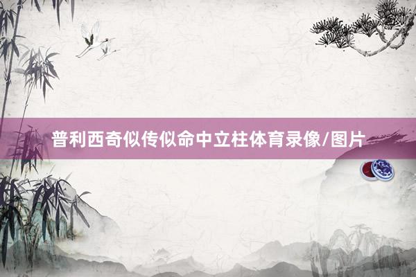 普利西奇似传似命中立柱体育录像/图片